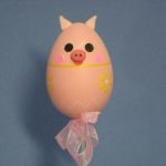 イースターエッグ ぶたを作る:イースター工作