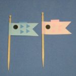 お子様ランチの旗風 鯉のぼりを作る:子供の日工作